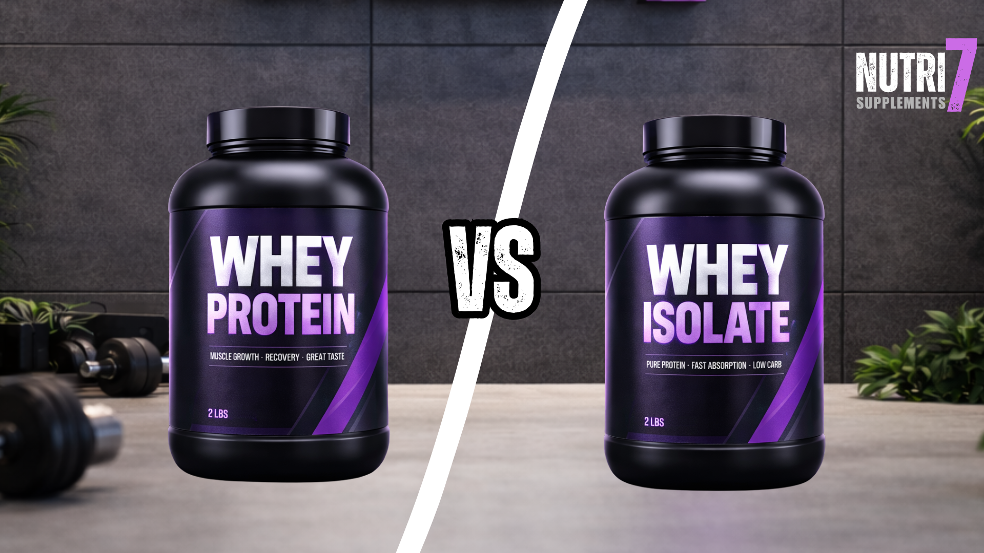 Whey Protein vs Whey Protein Isolate: Which Is Right for You?