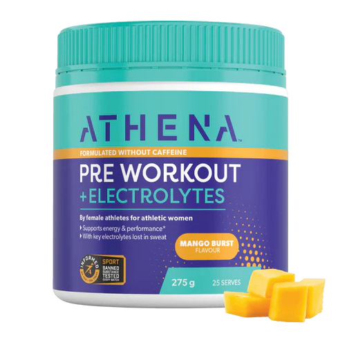ATHENA Pre Workout + Electrolytes (Caffeine Free)