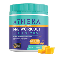ATHENA Pre Workout + Electrolytes (Caffeine Free)