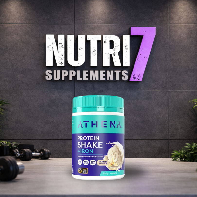 ATHENA Protein Shake + Iron (Vanilla)