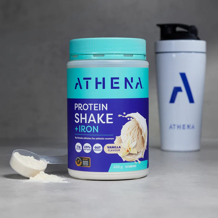 ATHENA Protein Shake + Iron (Vanilla)