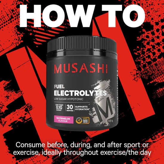 MUSASHI Electrolytes (Blue Raspberry)