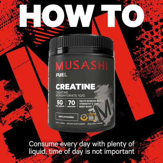 MUSASHI Creatine Monohydrate