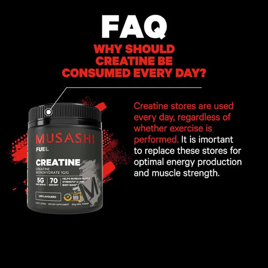 MUSASHI Creatine Monohydrate